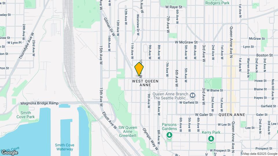 1909 10th Ave W Map and Location Details