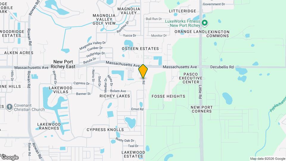 Orangewood Lakes Apartments Map and Location Details
