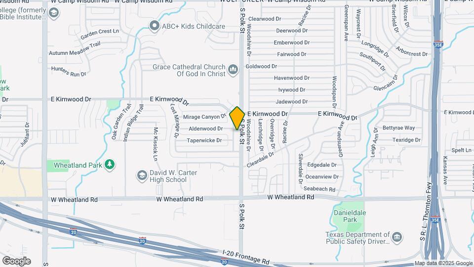 7840 Mirage Valley Dr Map and Location Details