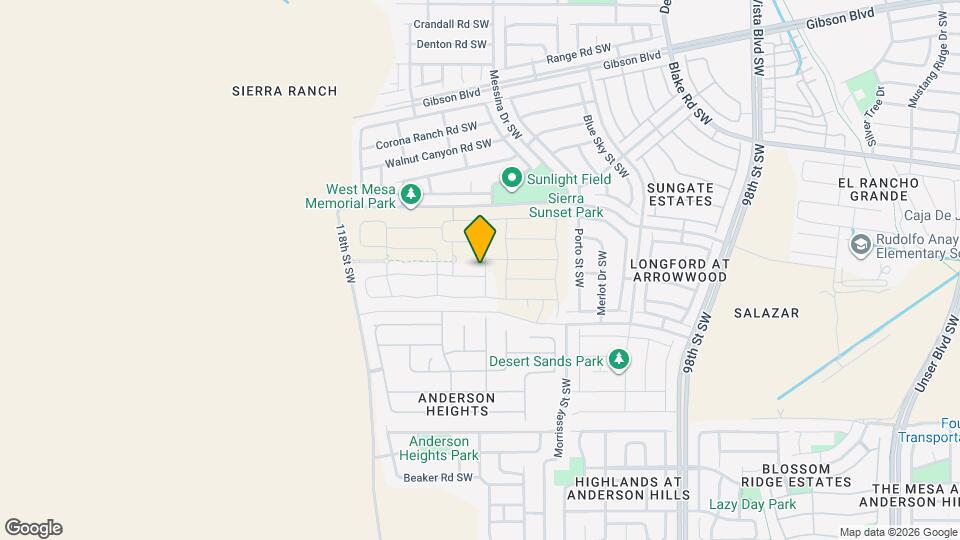 10637 Aspiration Ln SW Map and Location Details