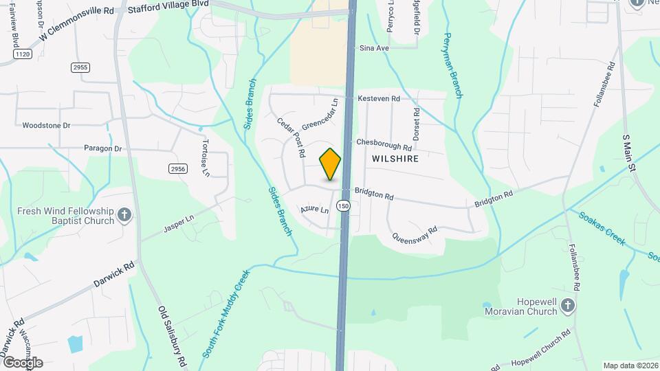 1609 Bridgton Rd Map and Location Details