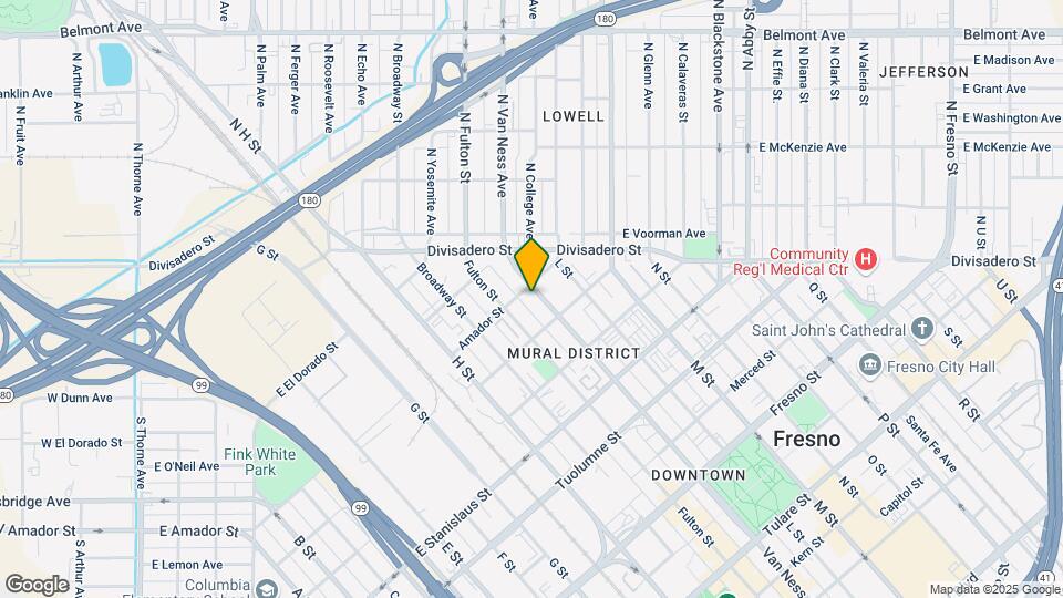 1751 Van Ness Ave Map and Location Details