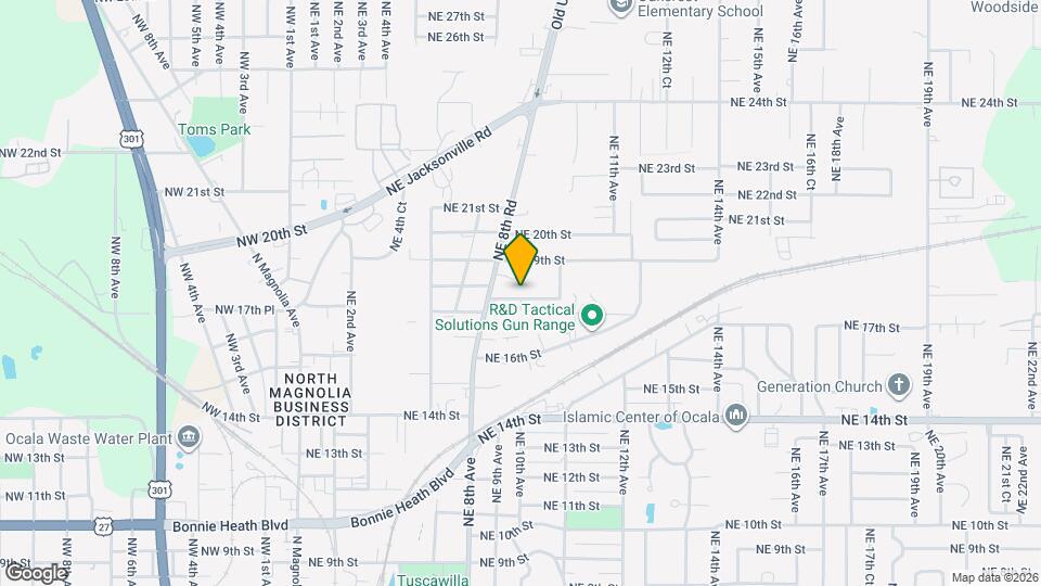 939 NE 18th St Map and Location Details