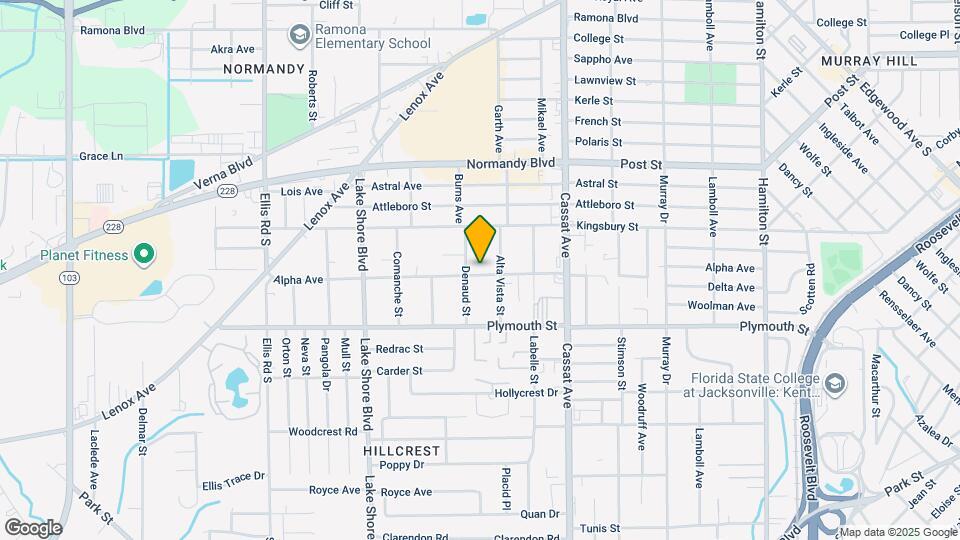5151 Alpha Ave Map and Location Details