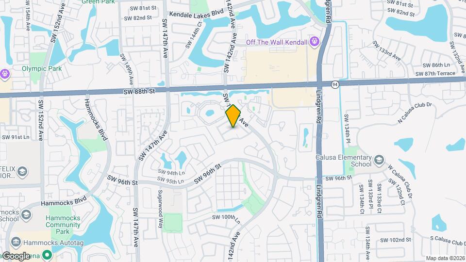 14230 SW 91st St Map and Location Details
