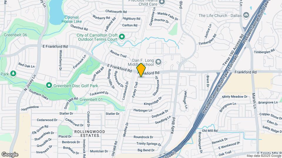 2516 Sunscape Ln Map and Location Details
