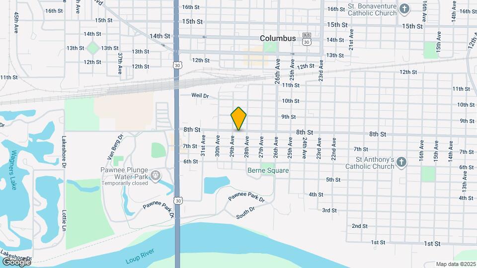 2817 8th St Map and Location Details