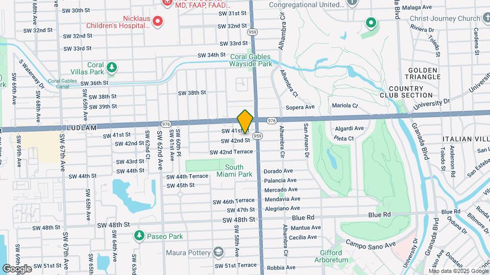 5749 SW 42nd St Map and Location Details