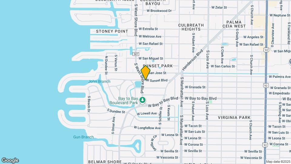 4634 W Sunset Blvd Map and Location Details
