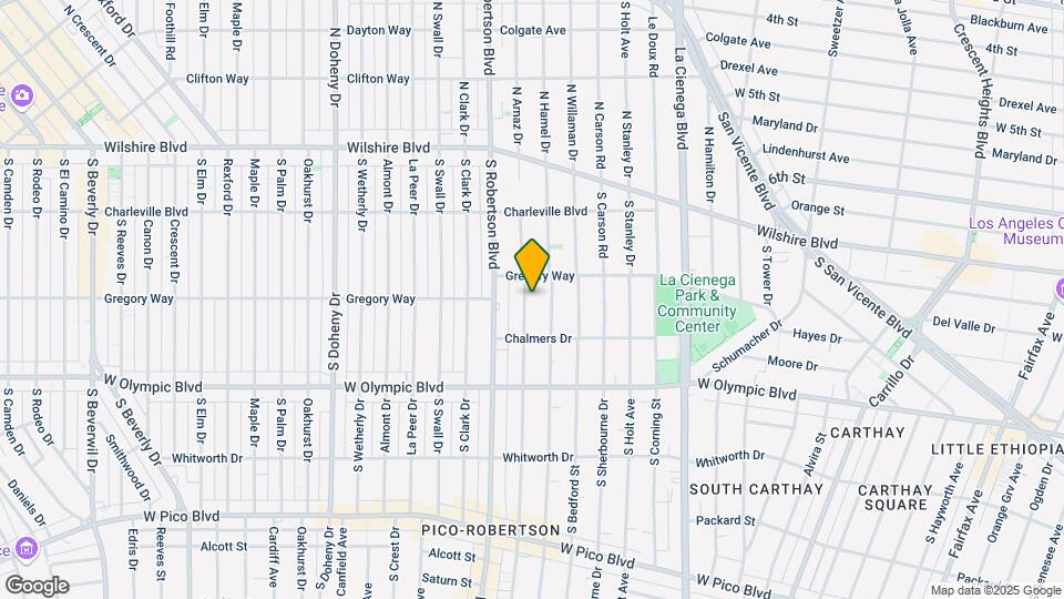 824 S Wooster St Map and Location Details