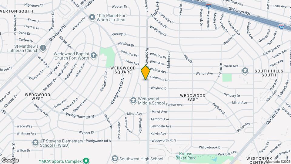 5624 Woodway Dr Mapa y Detalles de la Ubicación