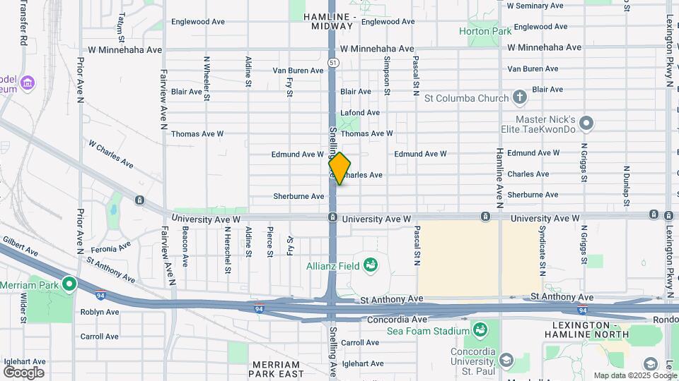 1571 Sherburne Ave Map and Location Details