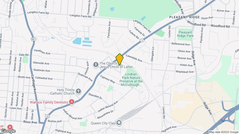 5573 Attica Ave Map and Location Details