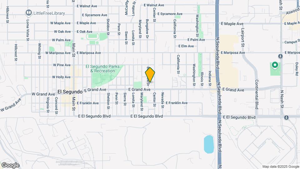304 Bungalow Dr Mapa y Detalles de la Ubicación