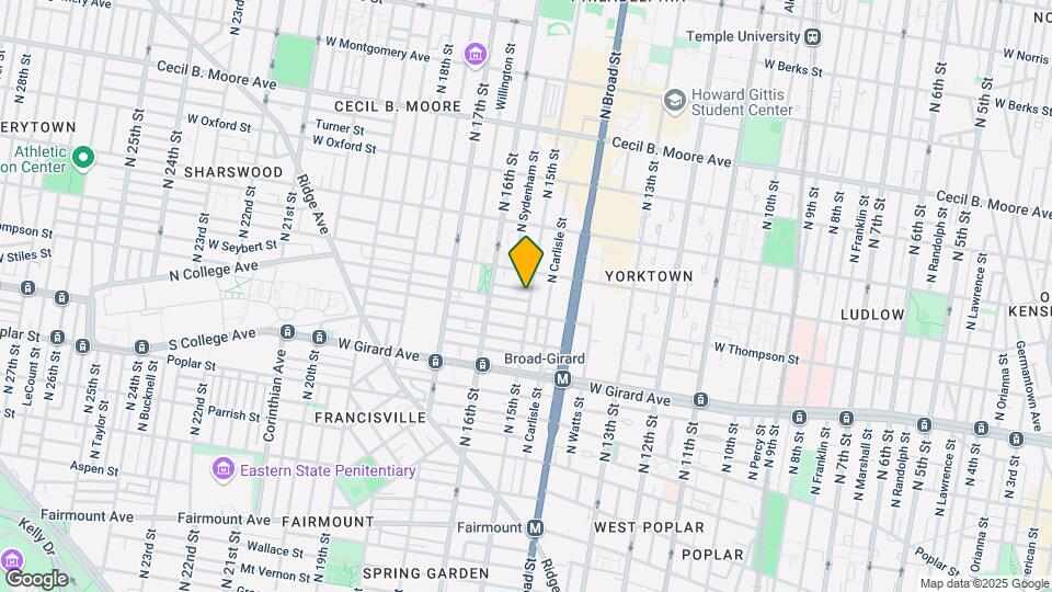 1322 N 15th St Map and Location Details
