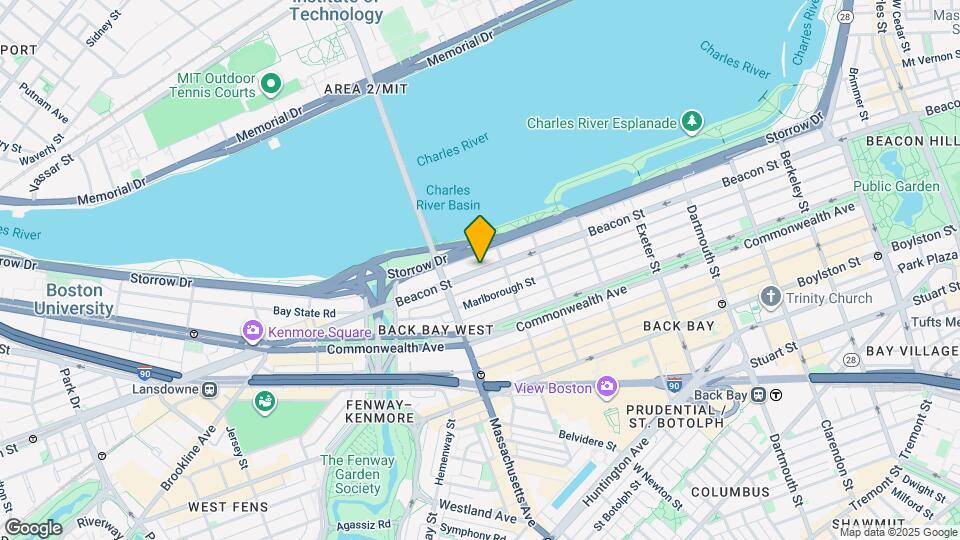 466 Beacon St Map and Location Details
