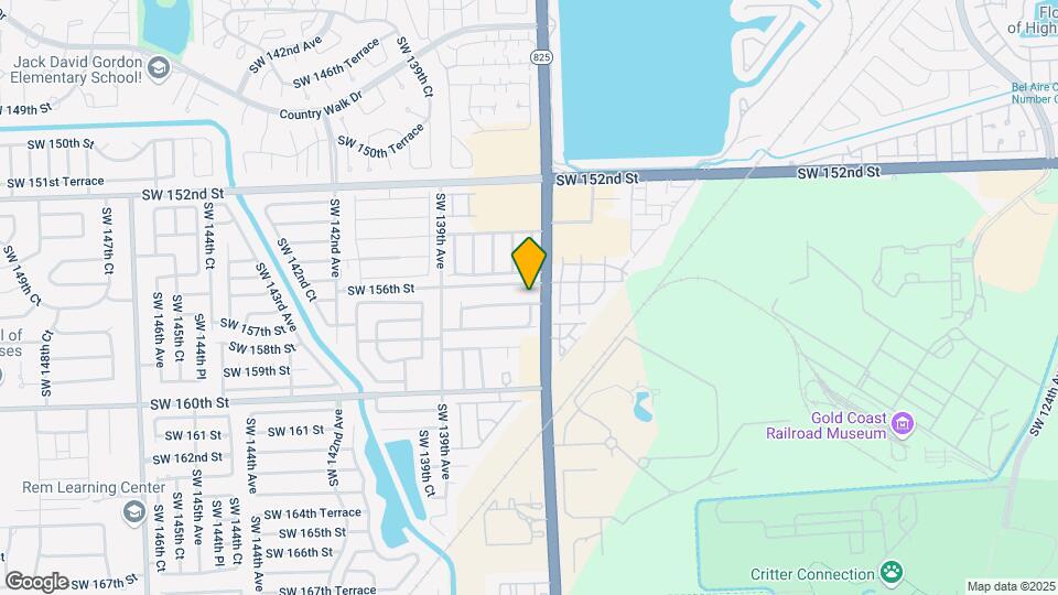 13735 SW 157th St Map and Location Details