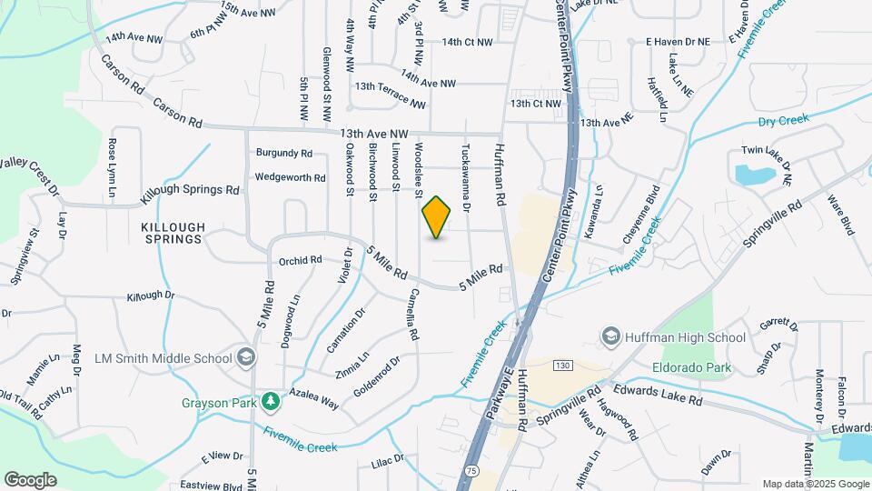 120 Shawnee Ln NW Map and Location Details