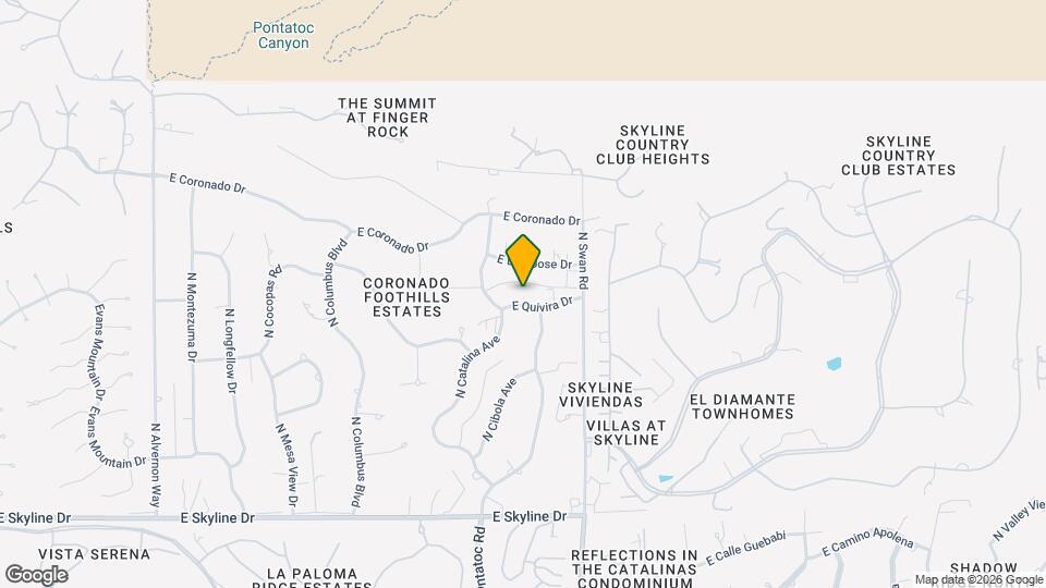 4565 E Quivira Dr Map and Location Details