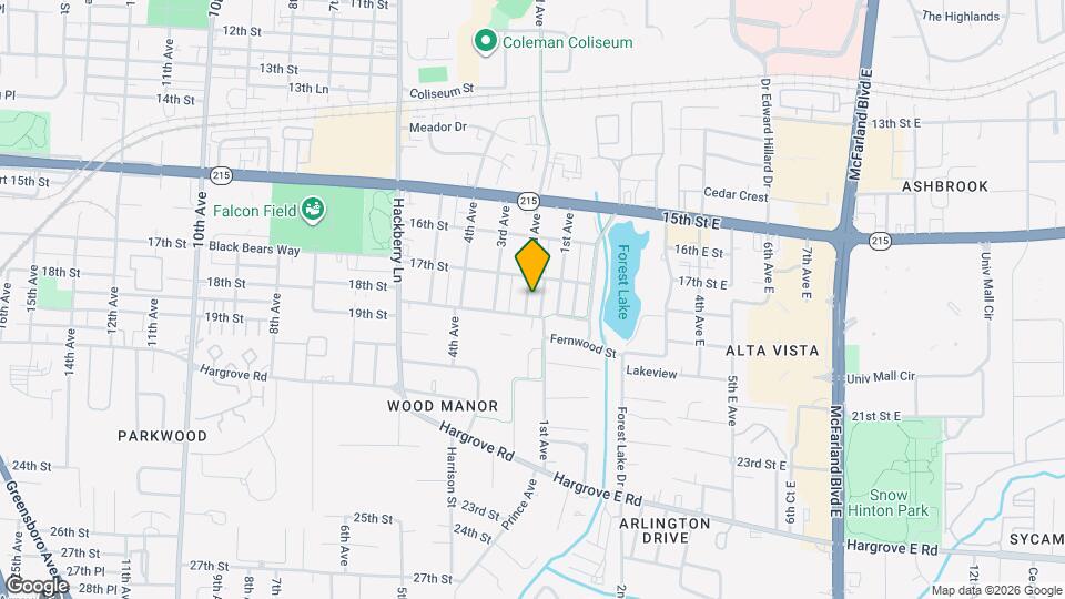 1717 2nd Ave Map and Location Details