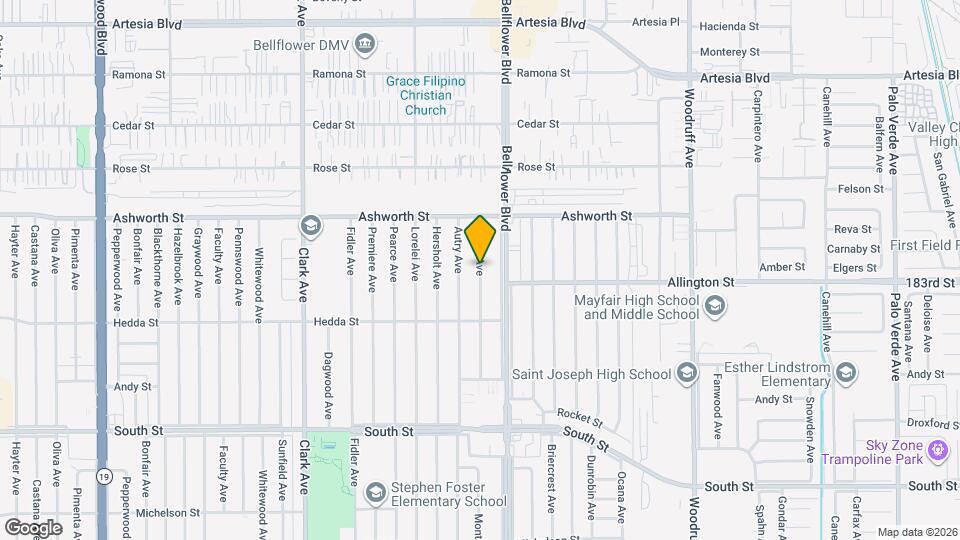 6065 Amos Ave Map and Location Details