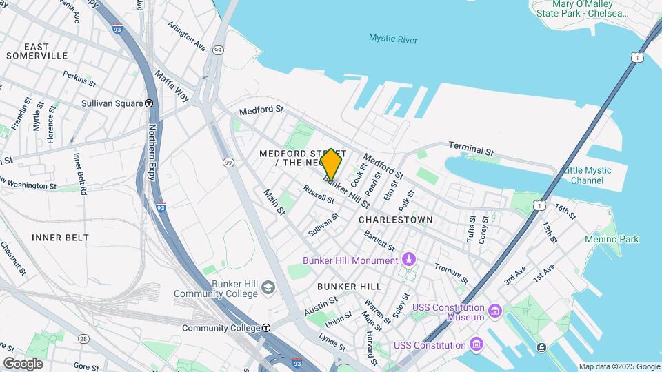 286 Bunker Hill St Map and Location Details