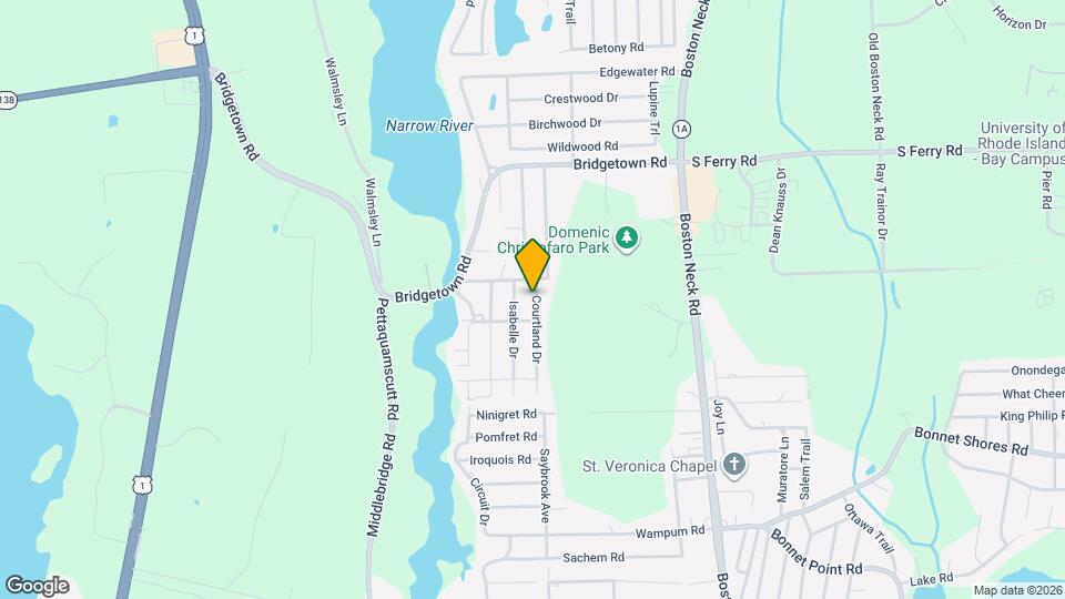 13 Courtland Dr Mapa y Detalles de la Ubicación