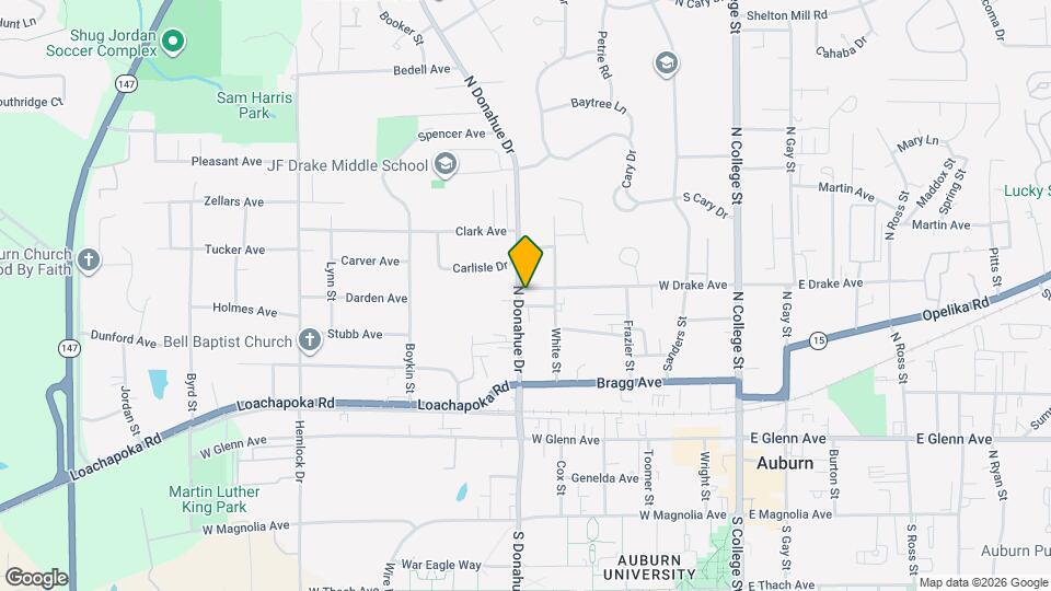 426 N Donahue Dr, Unit Unit 14 Map and Location Details