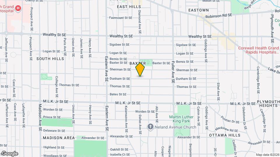 962 Dunham St SE Map and Location Details