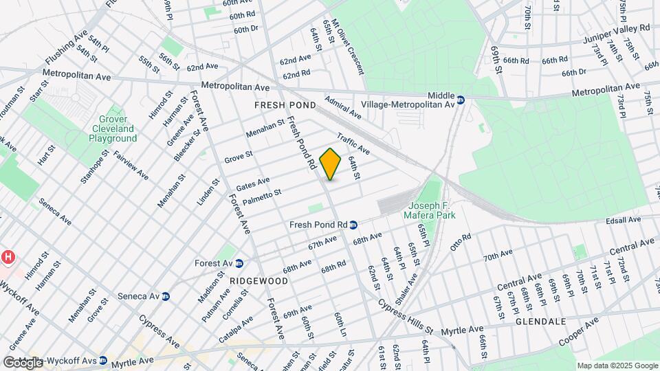 66-31 Fresh Pond Rd-Unit -2R Map and Location Details