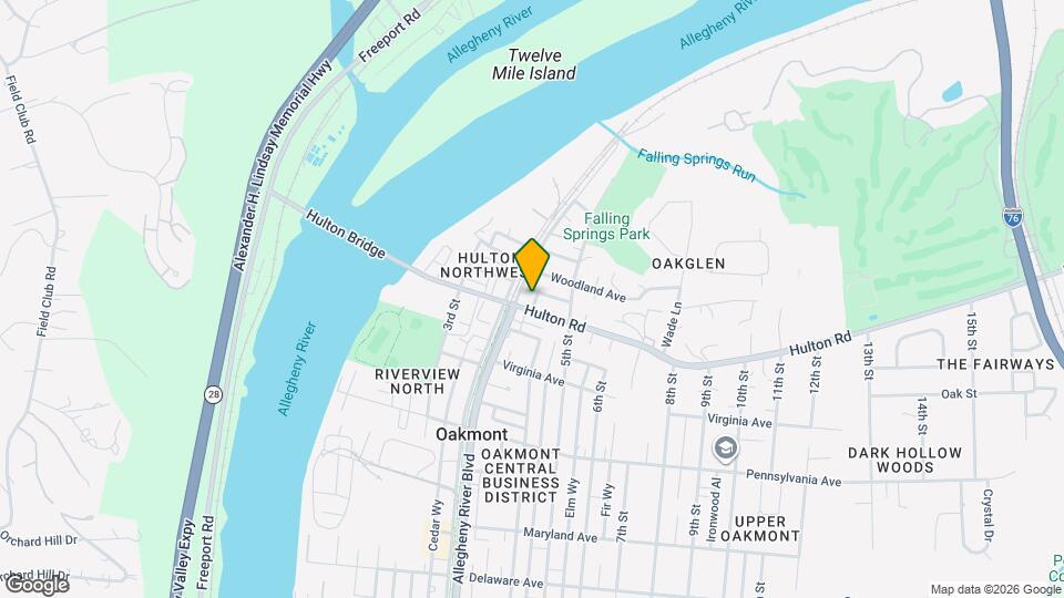 373 Hulton Rd Map and Location Details