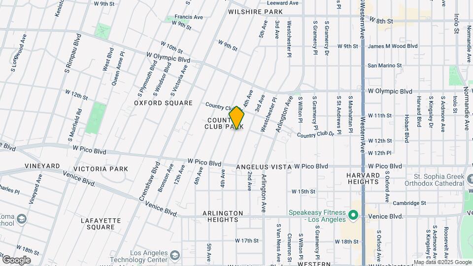 1156 4th Ave Map and Location Details