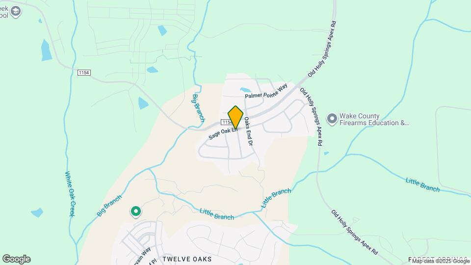 501 Sage Oak Ln Map and Location Details