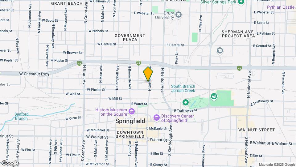 Springfield Loft Apartments Map and Location Details