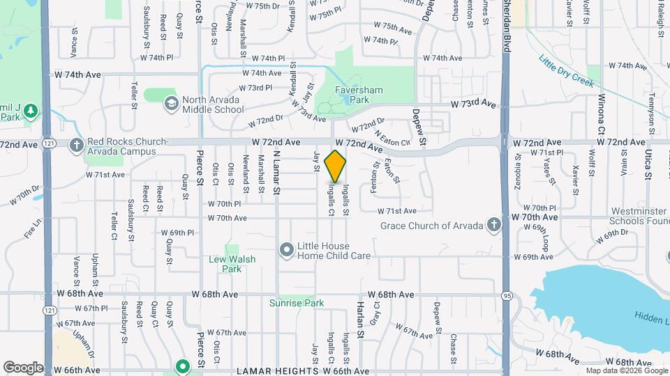 7064 Ingalls Ct Map and Location Details