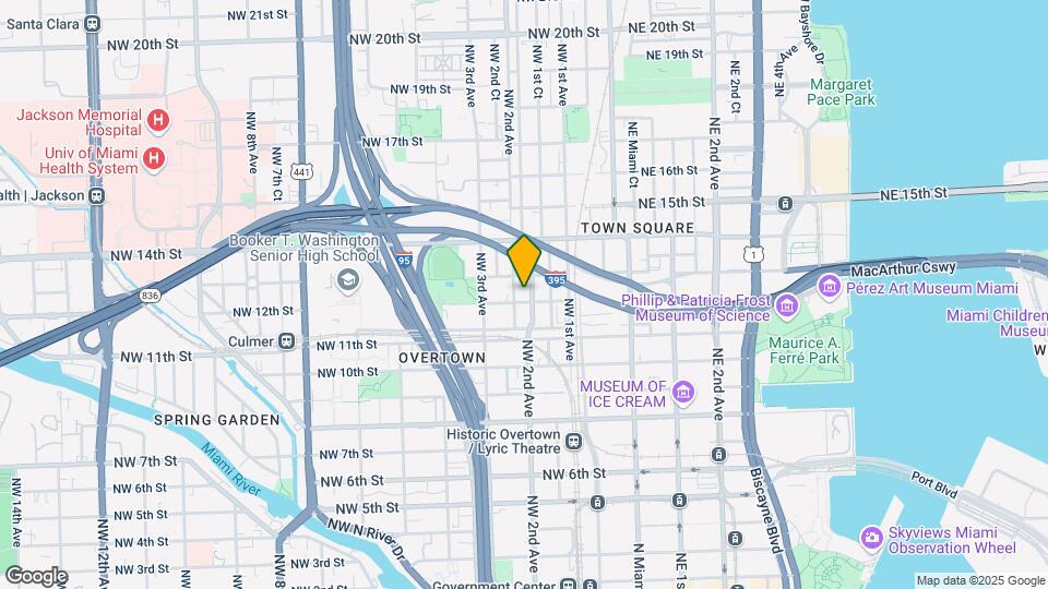 1212 NW 1 Pl Mapa y Detalles de la Ubicación