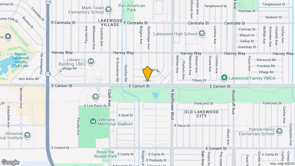 5323 E Carson St Map and Location Details