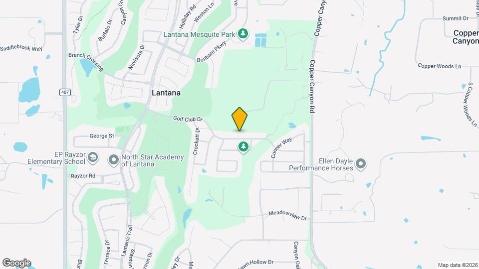 1281 Golf Club Dr Map and Location Details