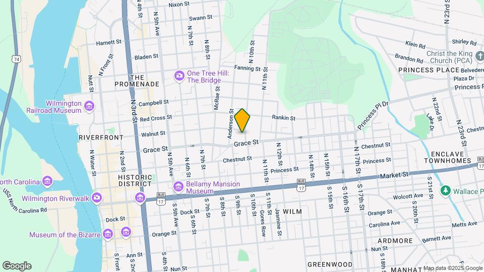 309 N 10th St-Unit -A Map and Location Details