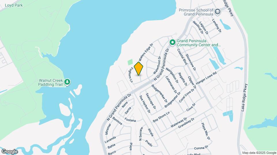 2752 Waters Edge Dr Map and Location Details