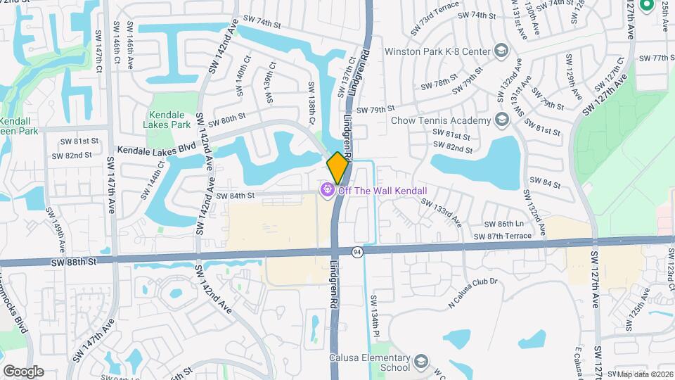 13745 SW 84th St Map and Location Details