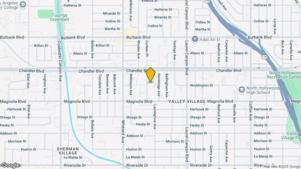 5266 Corteen Pl Map and Location Details