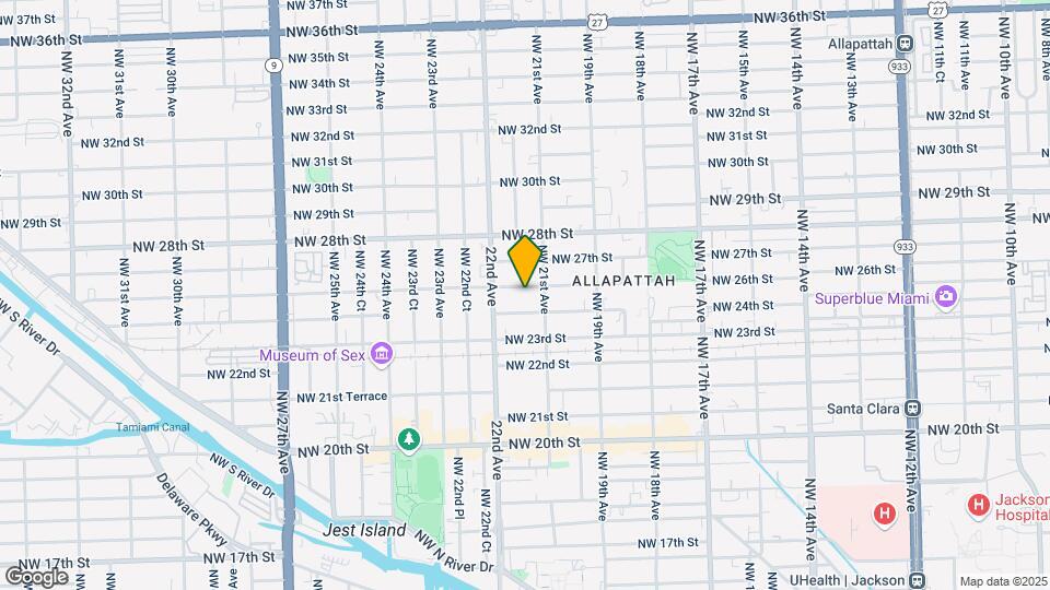 2138 NW 26th St-Unit -B Mapa y Detalles de la Ubicación
