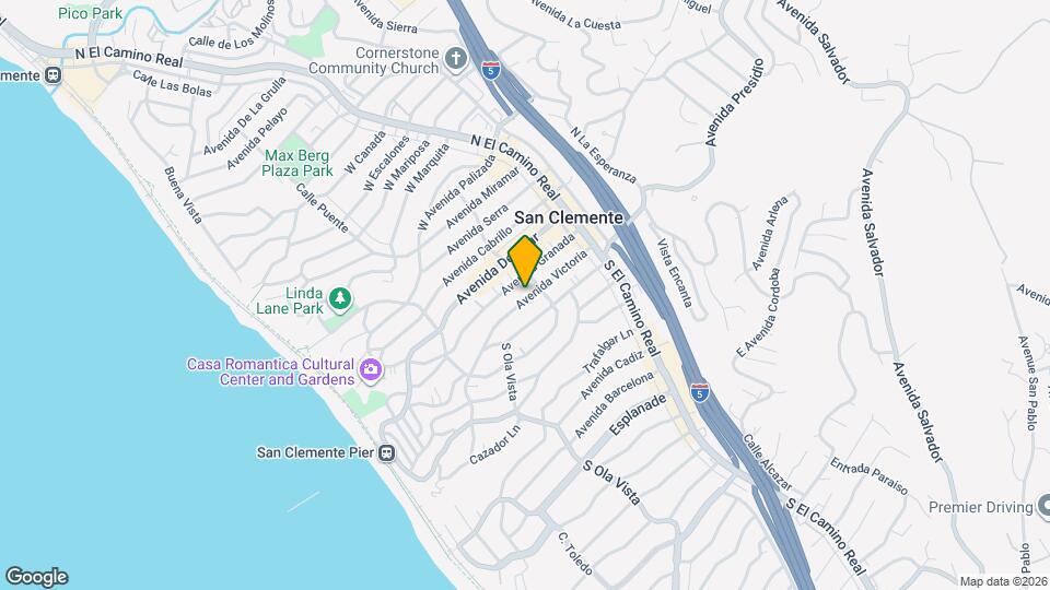 208 Avenida Victoria Map and Location Details