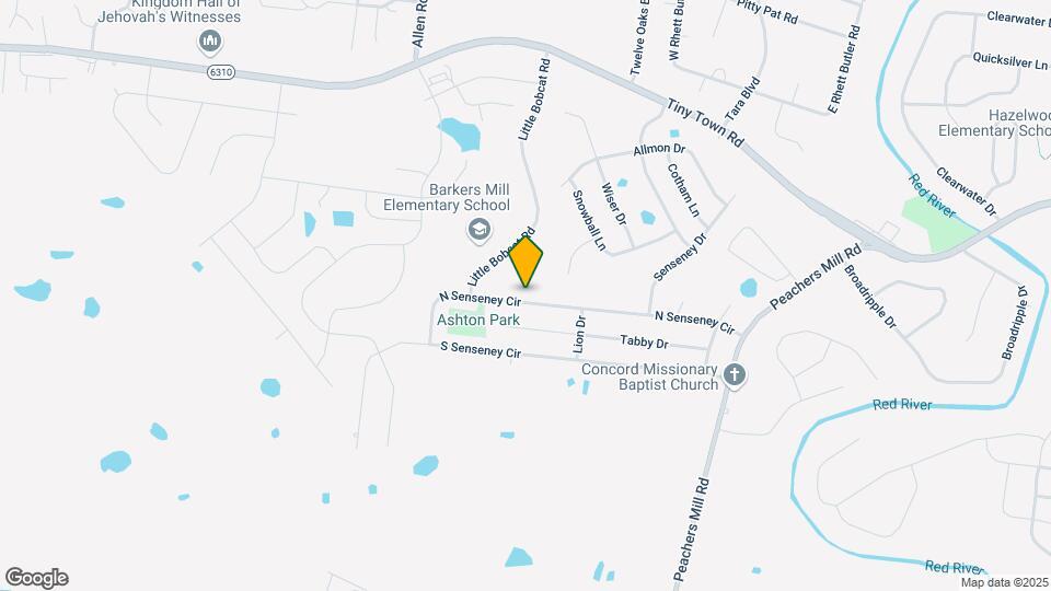 3257 N Senseney Cir Map and Location Details