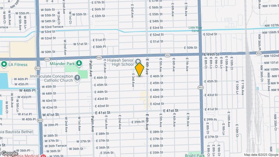 342 E 46th St Map and Location Details