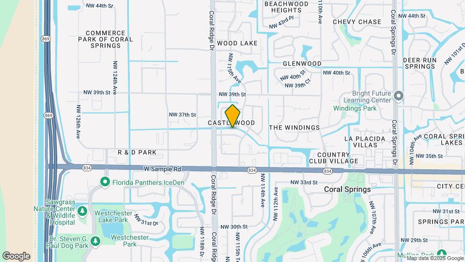 11561 NW 36th St Mapa y Detalles de la Ubicación