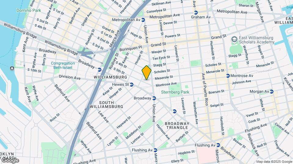 425 S 5th St Map and Location Details