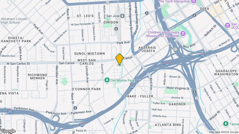 837 Font Ter Map and Location Details