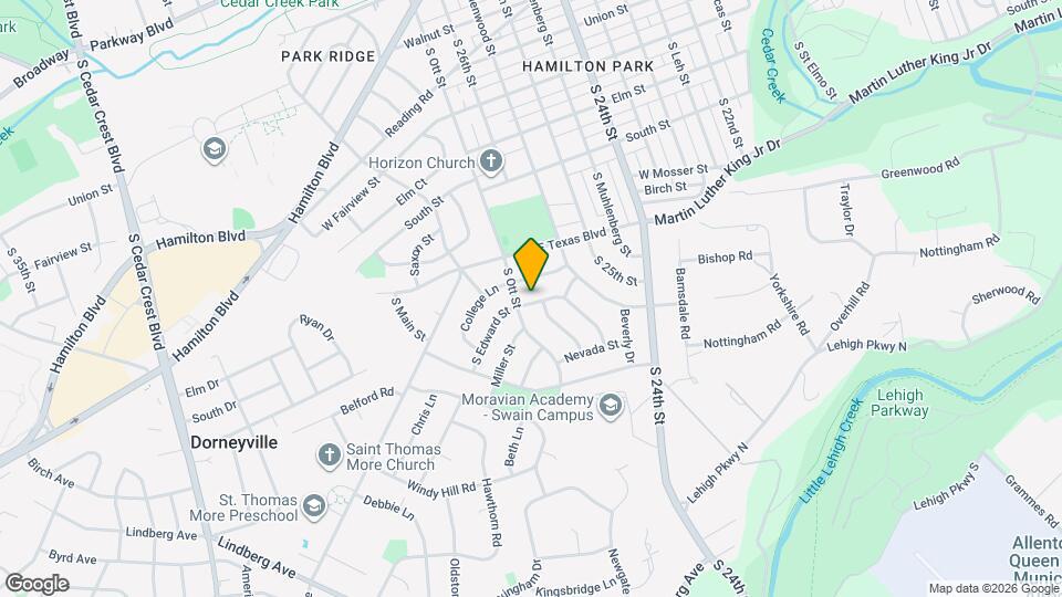 2621 Colorado St Map and Location Details